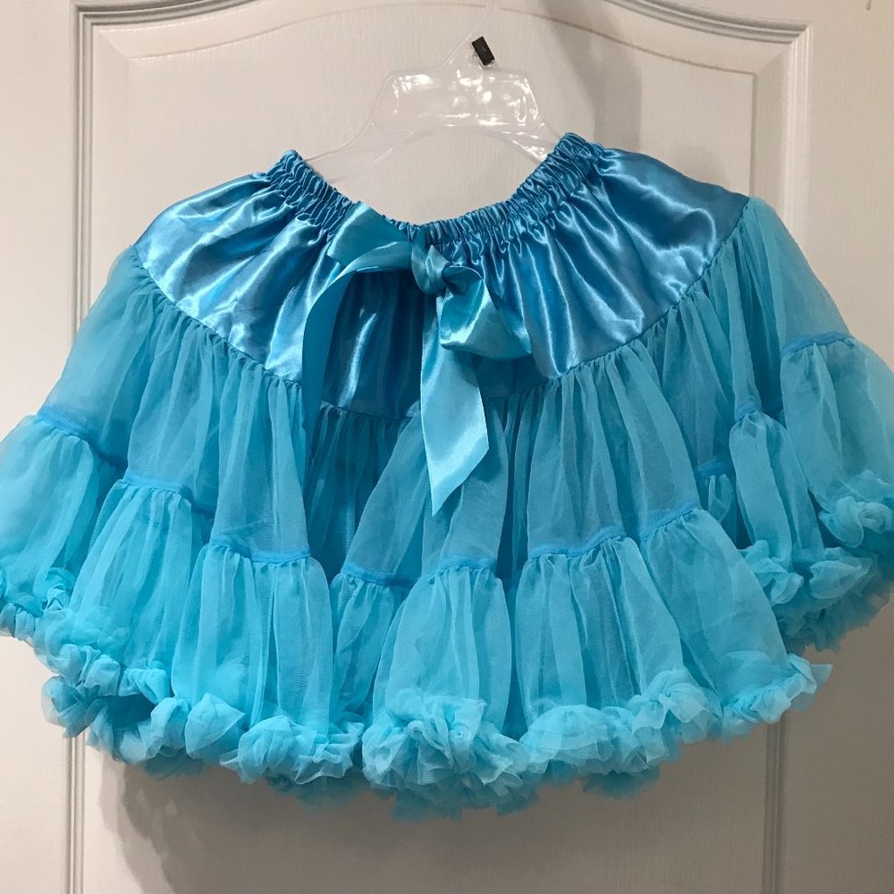 Aqua Pettiskirt chiffon tutu